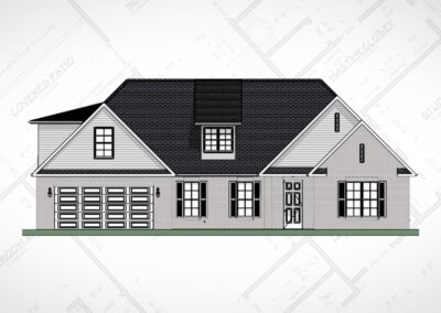 Briarton Elevation A 2 Car