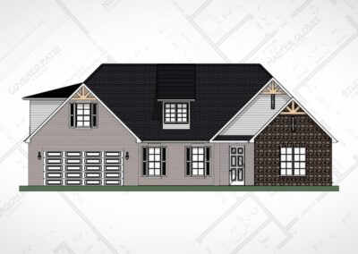 Briarton Elevation B 2 Car
