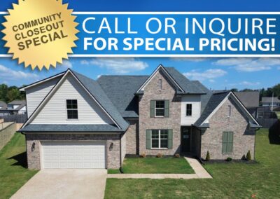 Community Closeout 110 Pritchett Cv Lot 25 Walker Meadows 1 Midsouth Homebuilder DD Homes Atoka Homebuilder 12.11.25