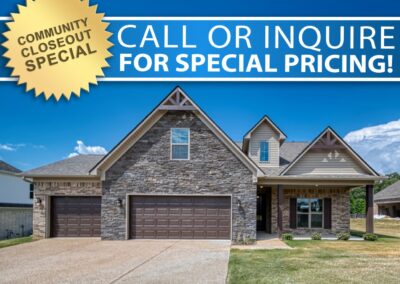 Community Closeout 32 Forsyth Ln Lot 2 Walker Meadows 1 Midsouth Homebuilder DD Homes Atoka Homebuilder 12.11.25