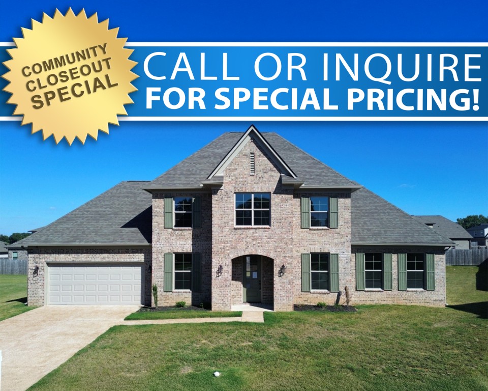 AVAILABLE 56 S Bigham Cv Lot 63 Walker Meadows 1 Midsouth Homebuilder DD Homes Atoka Homebuilder 7.5.25