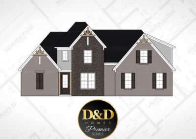 Coventry CVD Elevation B Rustic Side Load