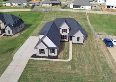 Exterior Drone 101 Loche Haven Cove, Atoka TN 38004 In 38004, Midsouth Homebuilder, D&D Homes, Memphis Tennessee Homebuilder (1)