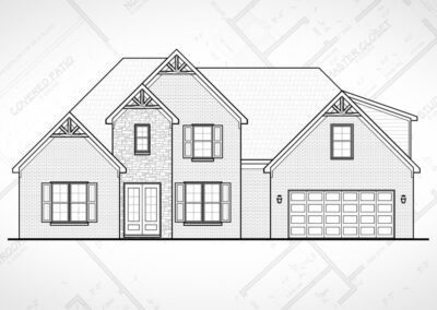 Mallory Elevation Rustic