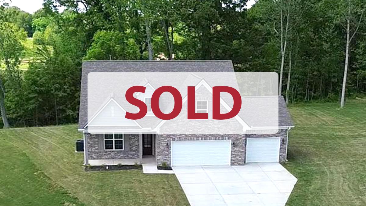 SOLD Front Exterior 151 York Commons Ripley TN 38063 In Foxberry Creek Midsouth Homebuilder DD Homes Memphis Tennessee Homebuilder